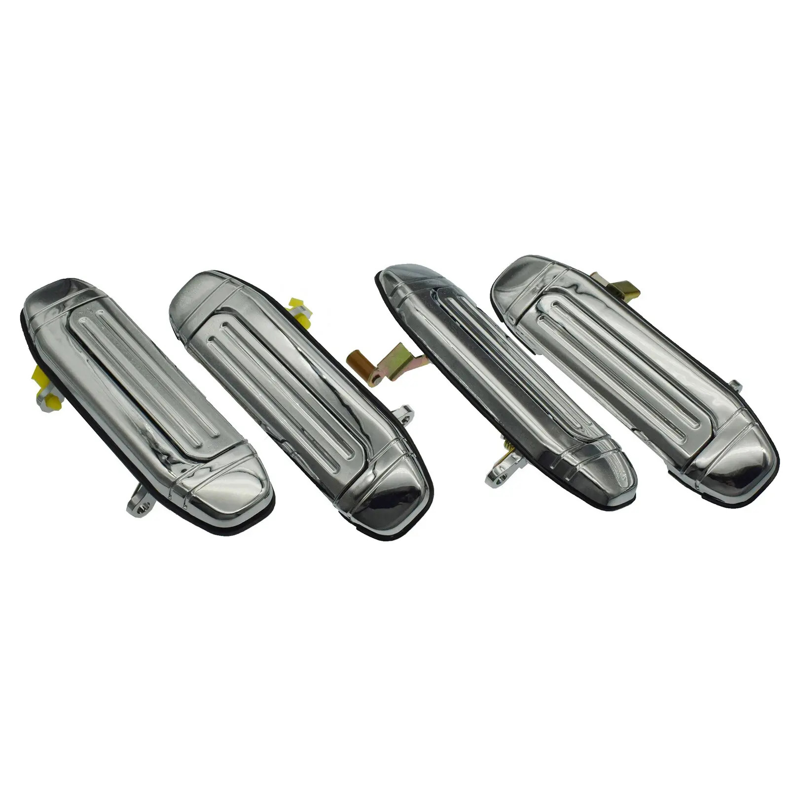 Front Rear Outside Door Handle Chrome Fits Mitsubishi Montero Pajero 1992-1997