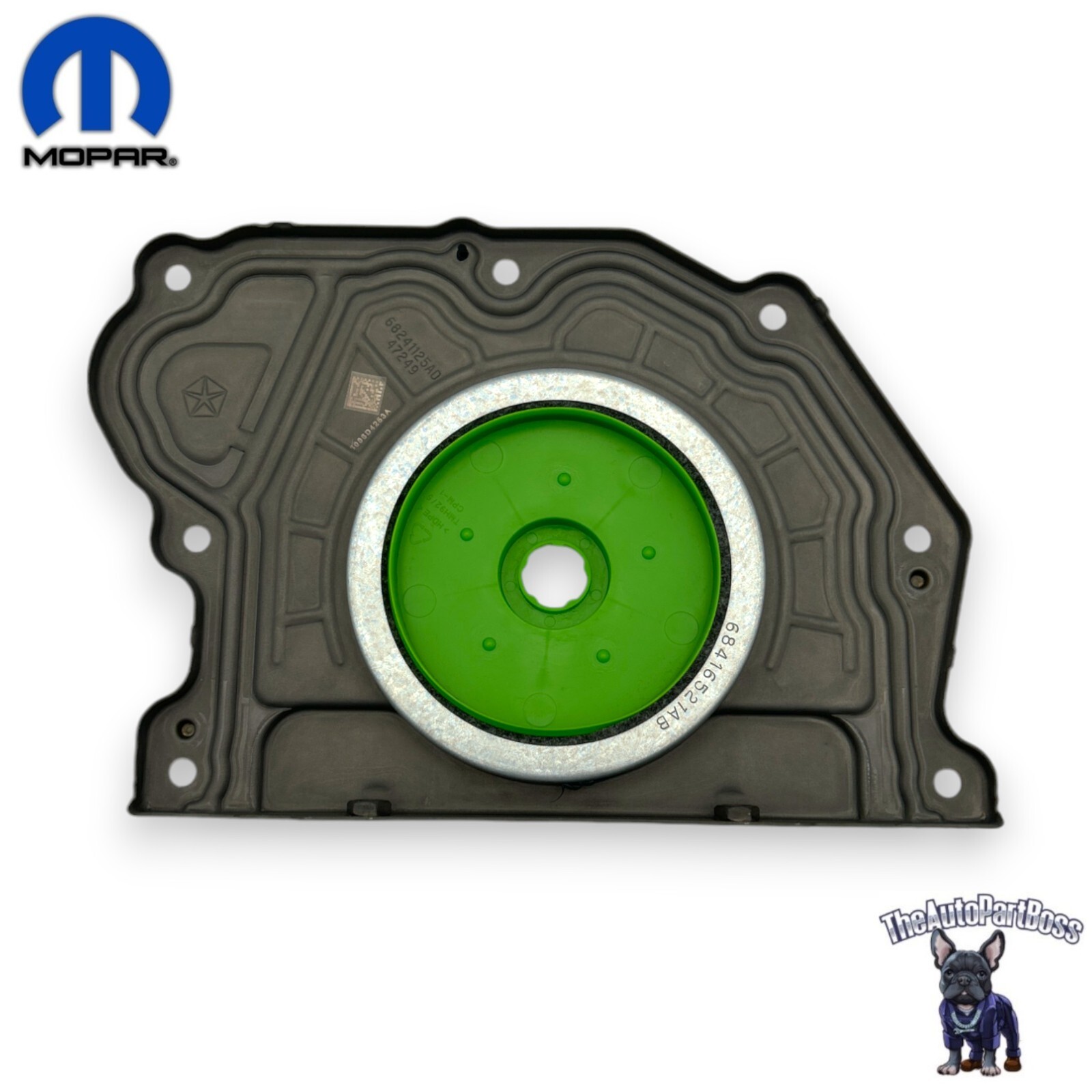 Crankshaft Rear Oil Retainer And Seal OEM Mopar 68421850AB / 68421850AA
