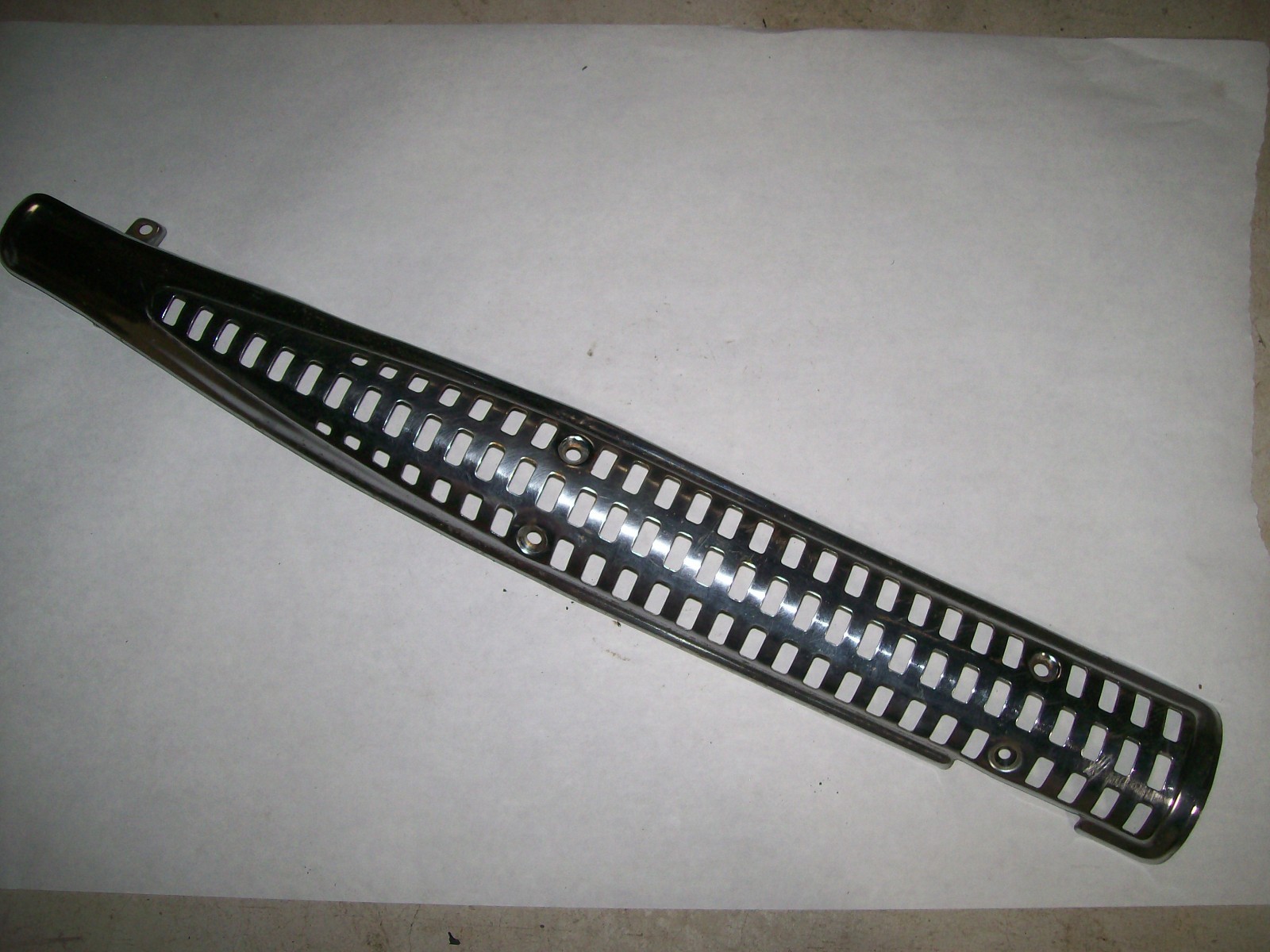 Honda CL70 Chrome Muffler Exhaust Heat Shield. 1969