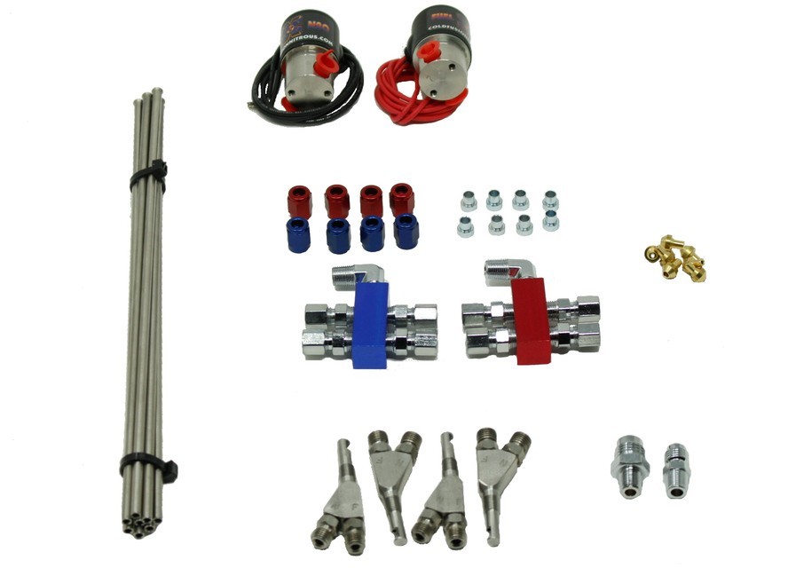 4 CYL DIRECT PORT FOGGER KIT PRO RACE NOS CFN PLUMBING HARDWARE NEW