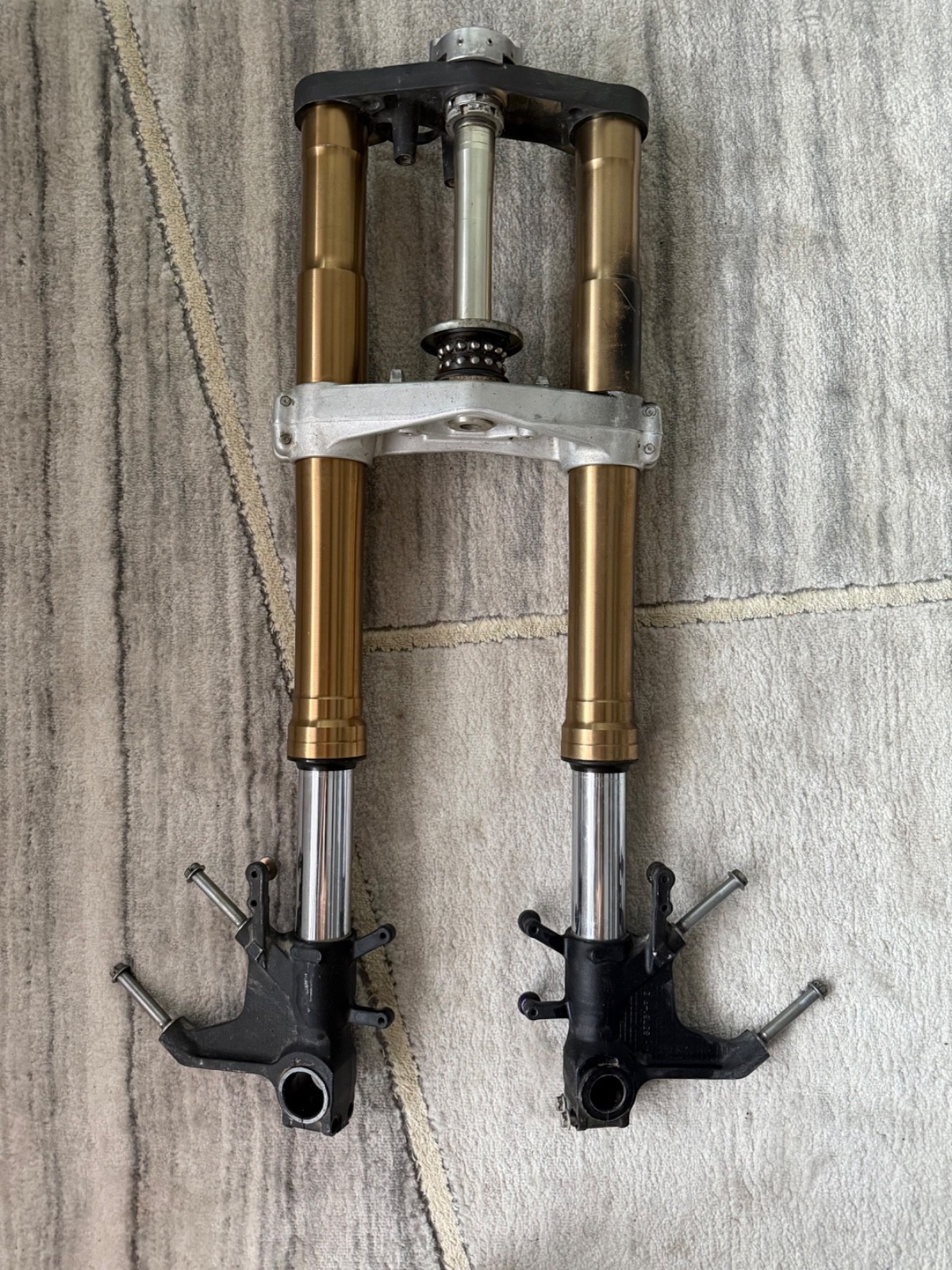 06-07 Suzuki GSXR600 GSXR 600 Front Forks Suspension STRAIGHT