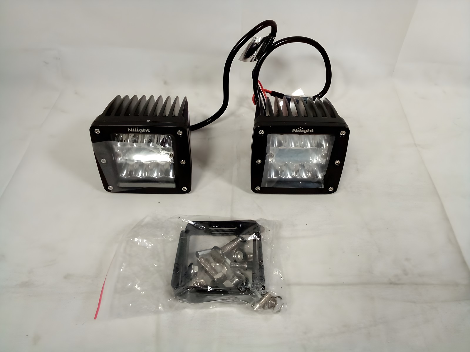 Nilight 3-Inch 42W LED Off-Road Light Pods, 2-Piece Spot/Flood Combo Nilight 3-Inch 42W LED Off-Road Light Pods, 2-Piece Spot/Flood Combo
