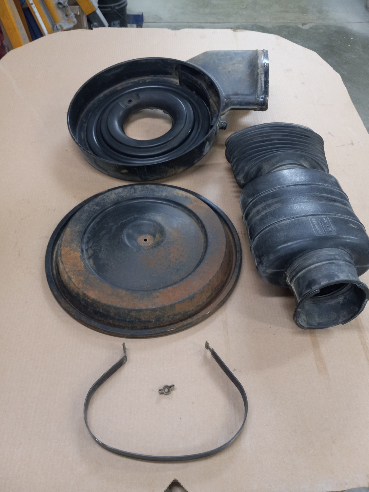 💥 88-92 CHEVROLET GMC C/K TRUCK 454 7.4L TBI AIR CLEANER ASSEMBLY W/ Duct OEM 