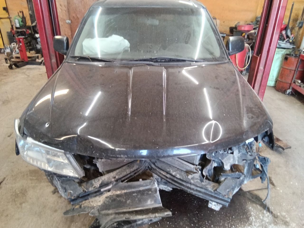 Driver Chassis ECM Door Manual Folding Mirror Fits 11-14 JOURNEY 583824