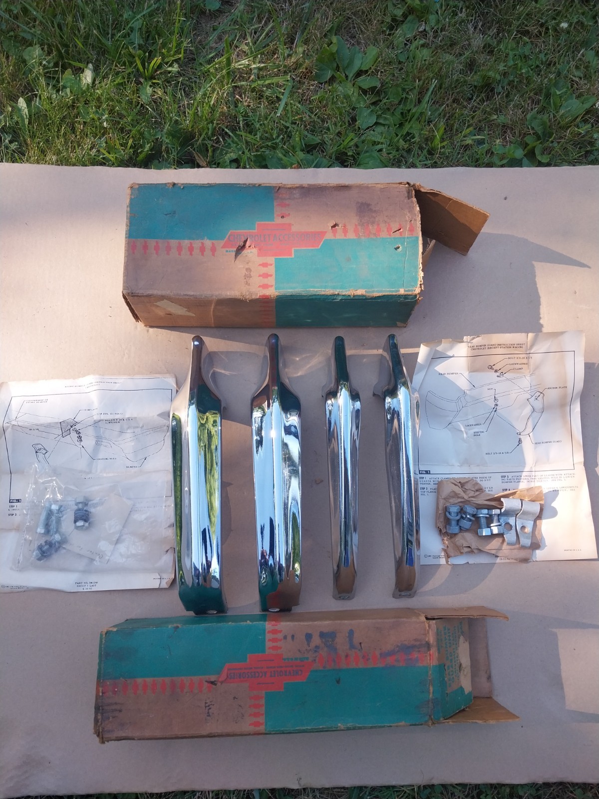 1964 Chevrolet Impala nos bumper guards 