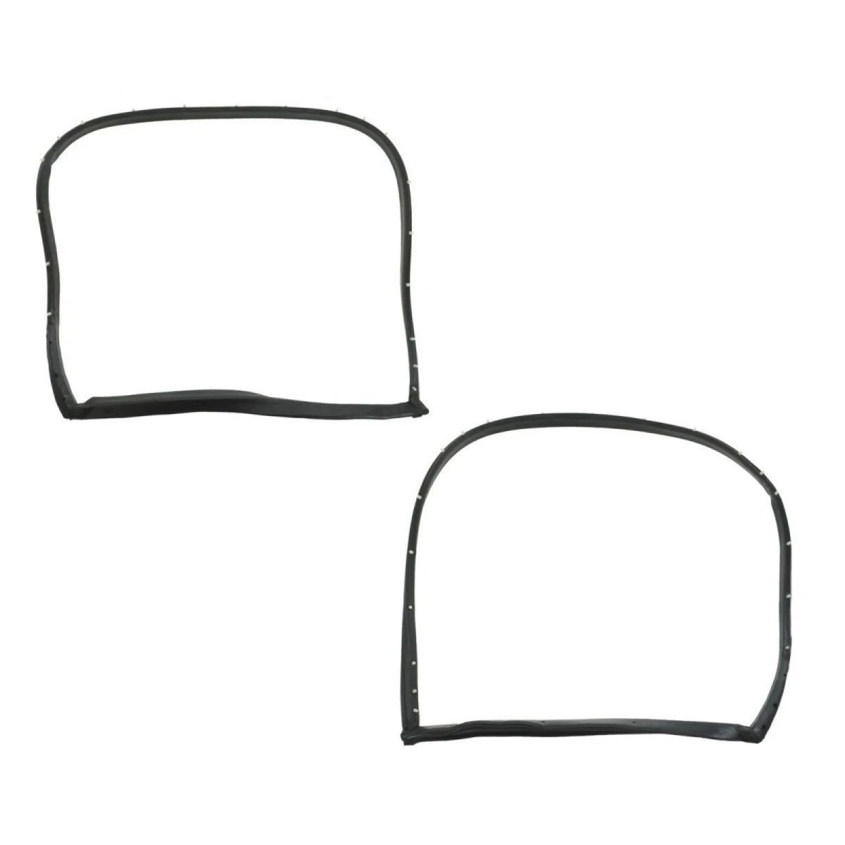 TRQ T-Top Hatch Weatherstrip Seal Kit 2pc for 1969-1977 Chevrolet Corvette TRQ T-Top Hatch Weatherstrip Seal Kit 2pc for 1969-1977 Chevrolet Corvette