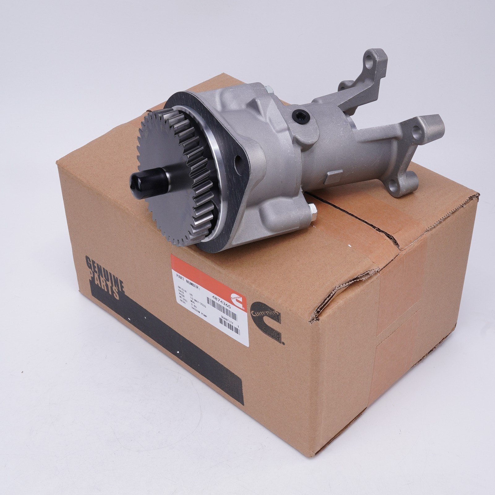 NEW 4874365 Vacuum Pump Diesel For Cummins 1994-2002 Dodge Ram 2500 3500 5.9L