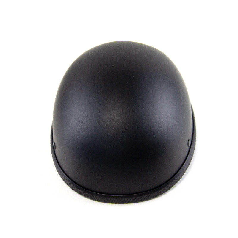 DOT Lightest Motorcycle FLAT Beanie Helmet Half Helmet Cap Skid Scooter Chopper