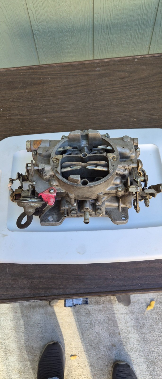 Rebuildable Carter AFB 4326S 4 Barrel Carburetor from 1967 Plymouth GTX 440