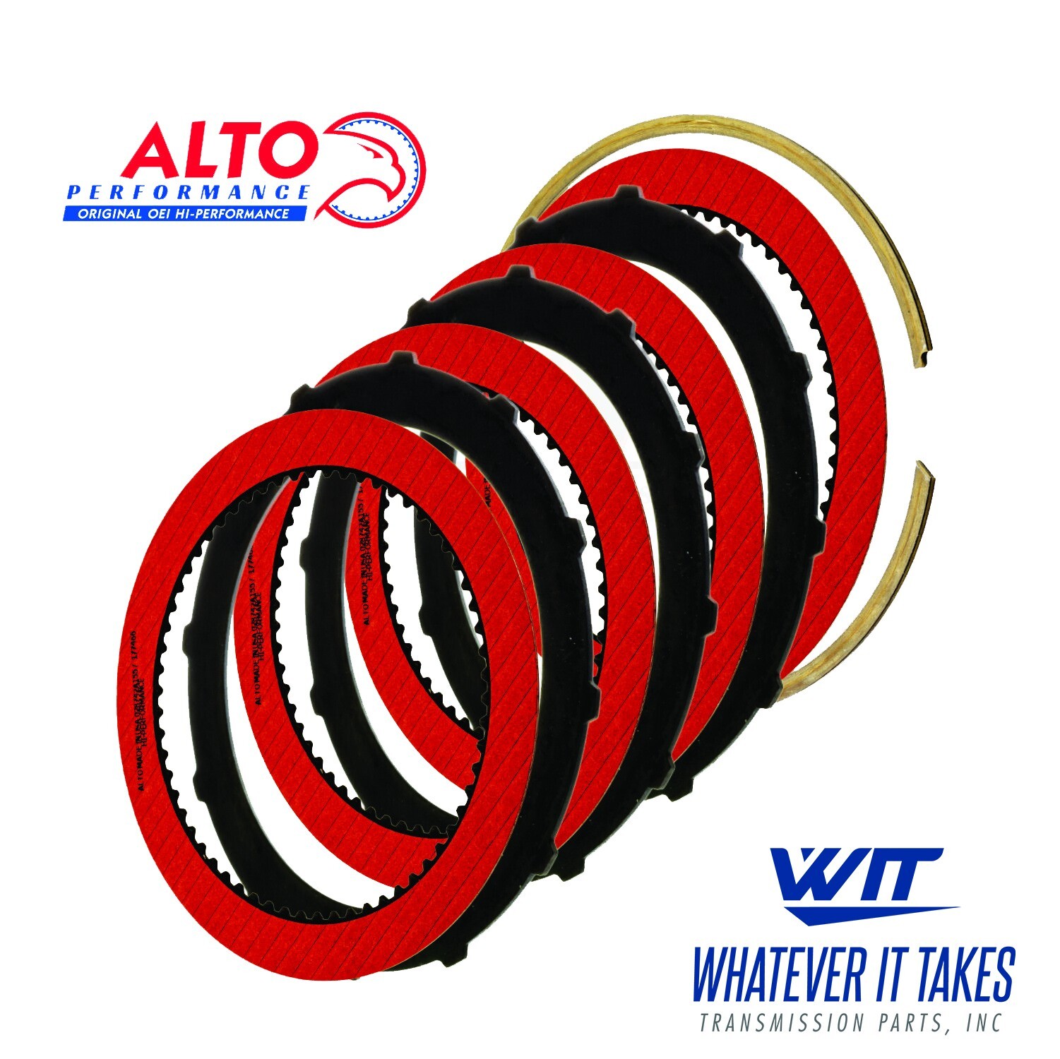 Alto A727 A518 Red Eagle + Kolene Forward Friction PowerPack Heavy Duty 028756 