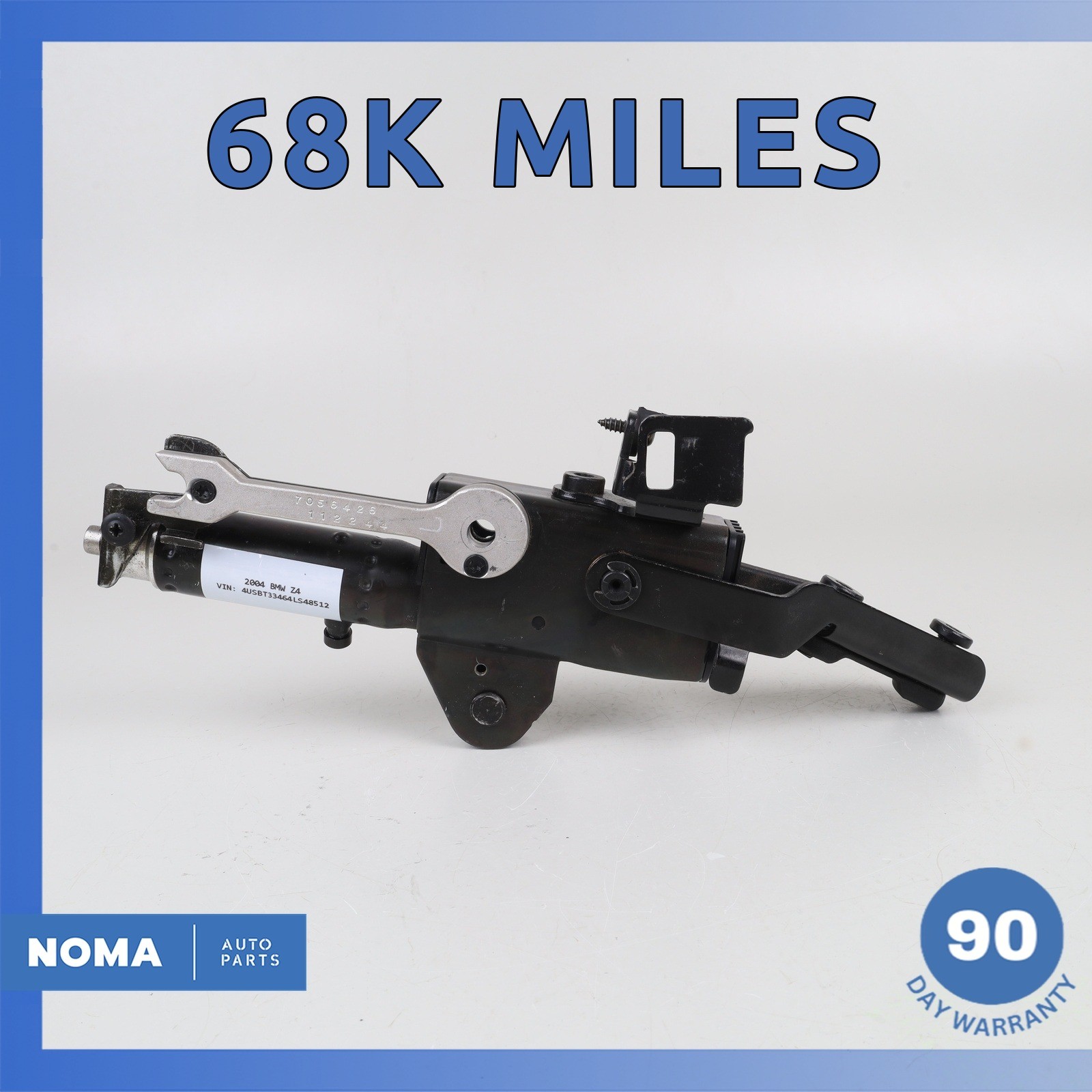 03-08 BMW E85 Z4 Left Convertible Top Roof Hydraulic Lift Cylinder OEM 68k 03-08 BMW E85 Z4 Left Convertible Top Roof Hydraulic Lift Cylinder OEM 68k