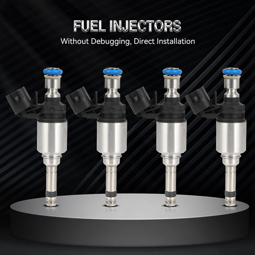 4 Pcs Fuel Injectors For Chevrolet Malibu 2013-2015 Cadillac ATS 2013-2017 2.5L
