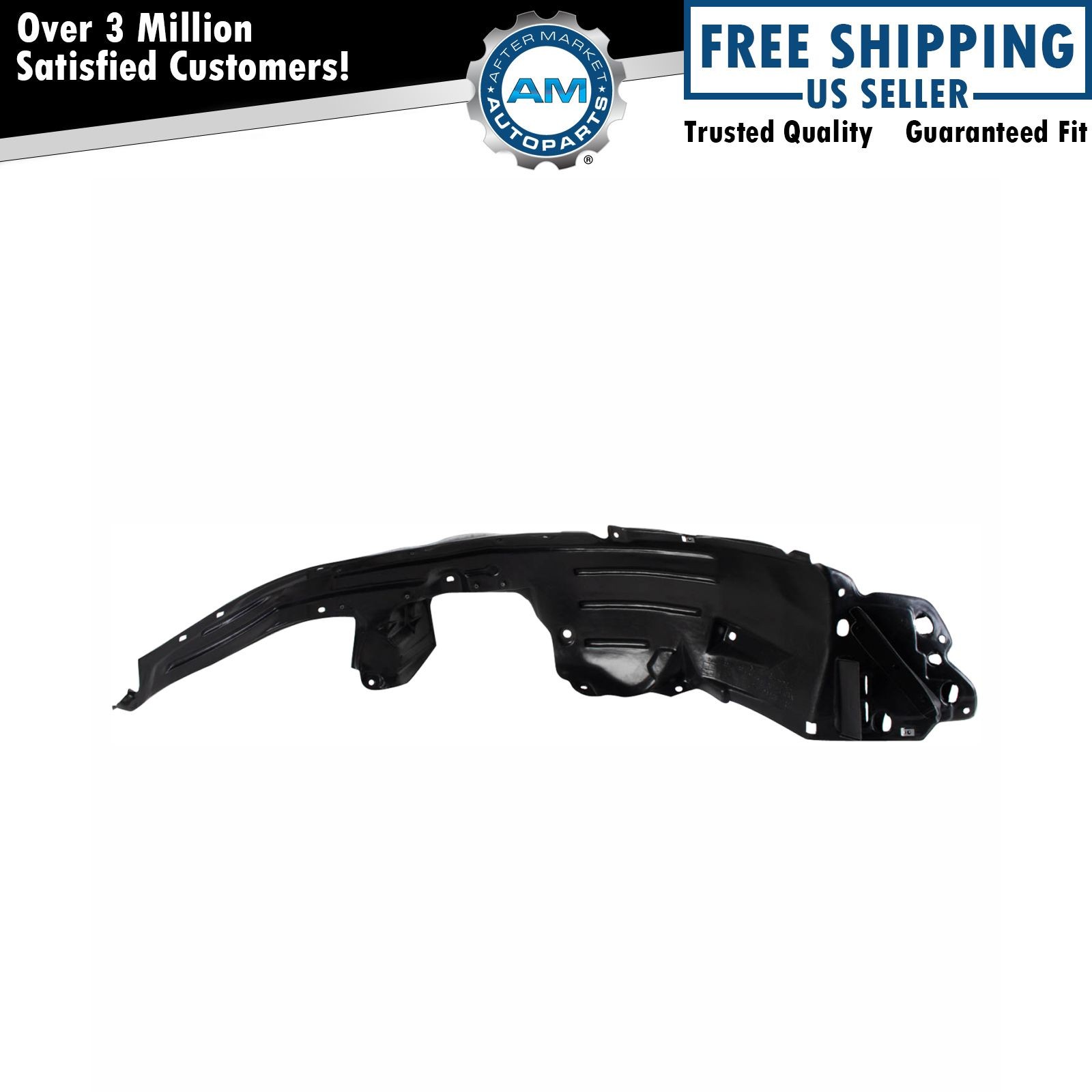 Front Right Inner Fender Liner Black For 2018-2020 Honda Fit HO1249181