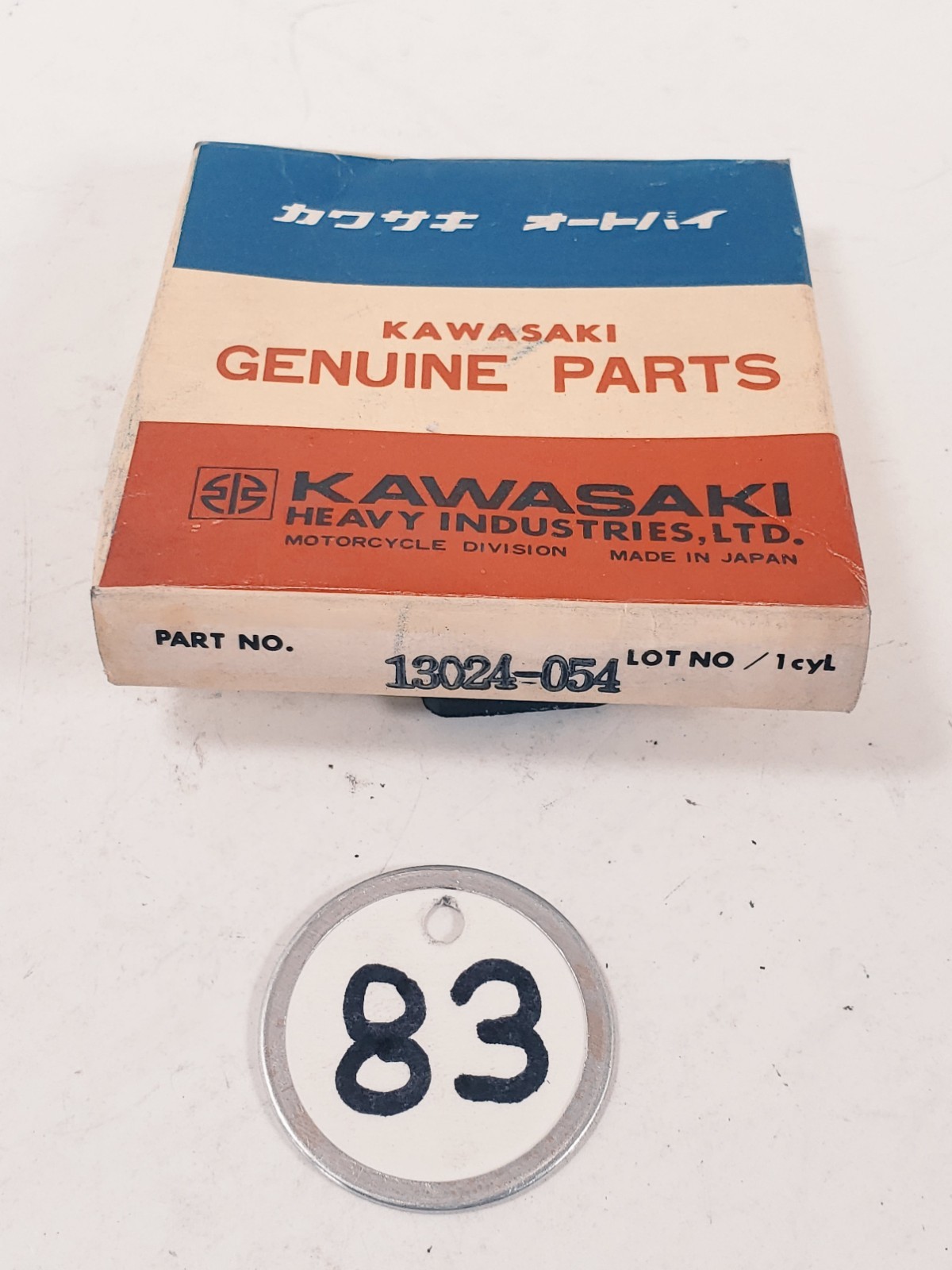 OEM KAWASAKI 1974-75 S3 MACH II, 1976-78 KH400 RING SET .040\