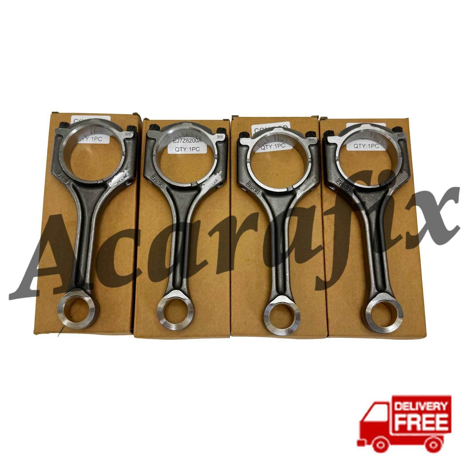 4X Brand New Connecting Rod 2.3L EJ7Z6200A  for Ford 2015-2019 