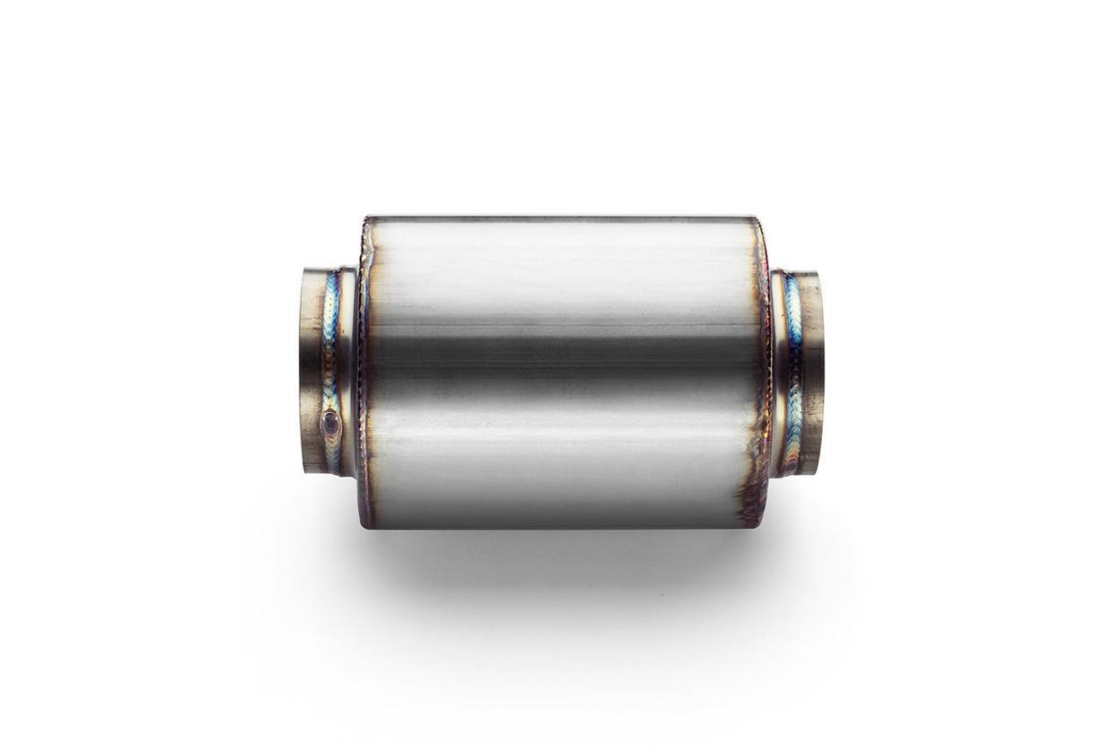 AERO Exhaust Exhaust Resonator - Tech Resonator Non-Polished 304 Grade Stainless