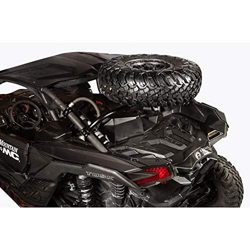 Tusk Spare Tire Carrier Compatible with Can-Am Maverick X3 64 Inch 2021-2025 Tusk Spare Tire Carrier Compatible with Can-Am Maverick X3 64 Inch 2021-2025