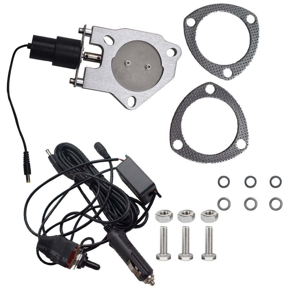 3\'\' Electric Exhaust Valve Control Motor with Manual Switch Kit