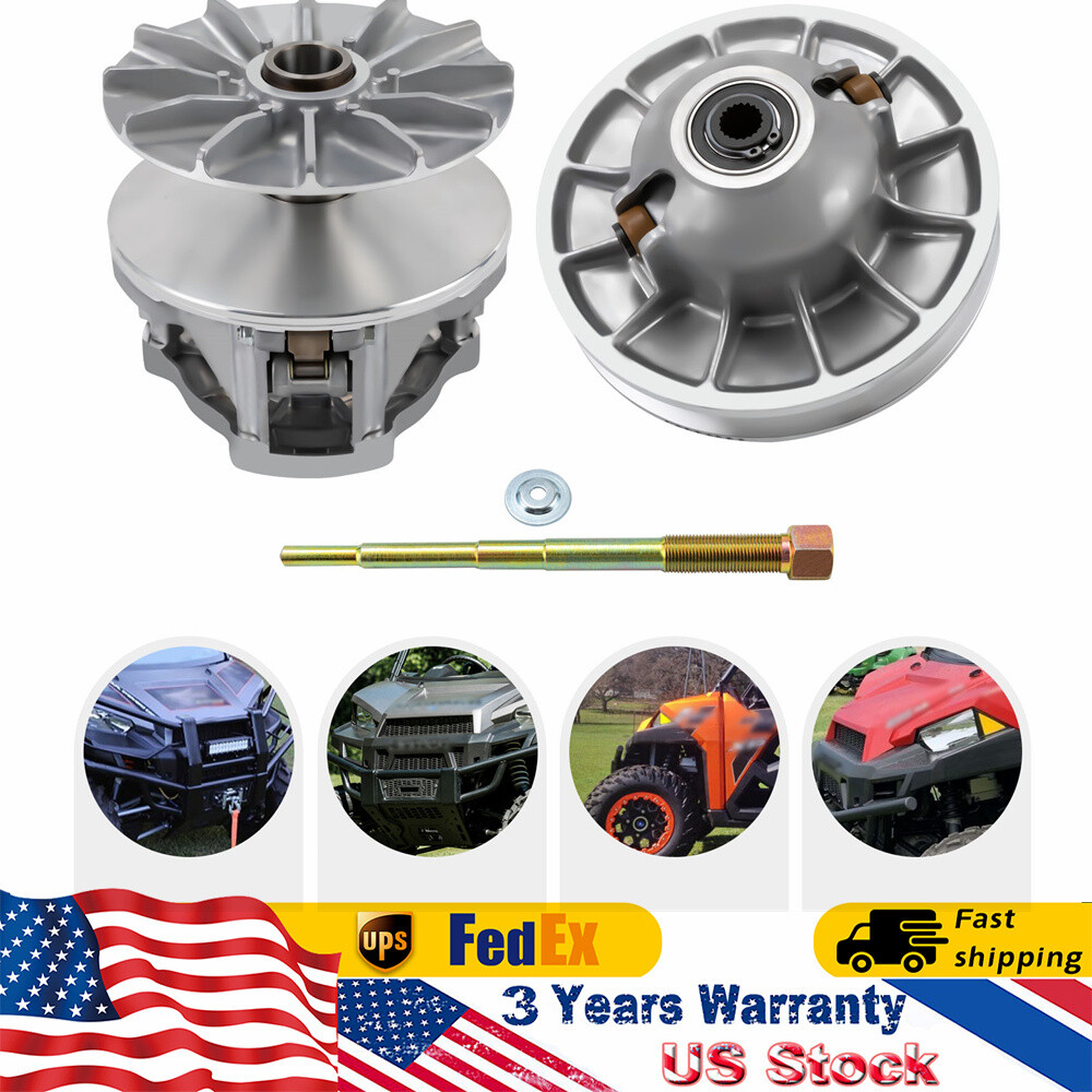 For 14-19 Polaris Ranger 900 XP New Primary & Upgraded Secondary Clutch Drive US
