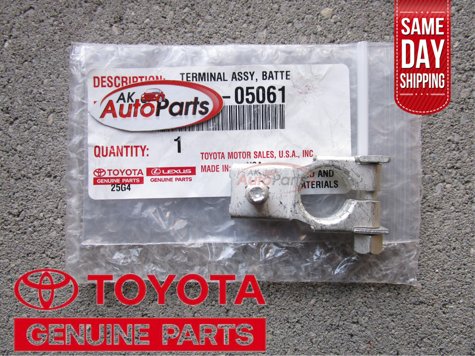 09 - 25 TOYOTA HIGHLANDER POSITIVE + BATTERY TERMINAL CONNECTOR OEM BRAND NEW