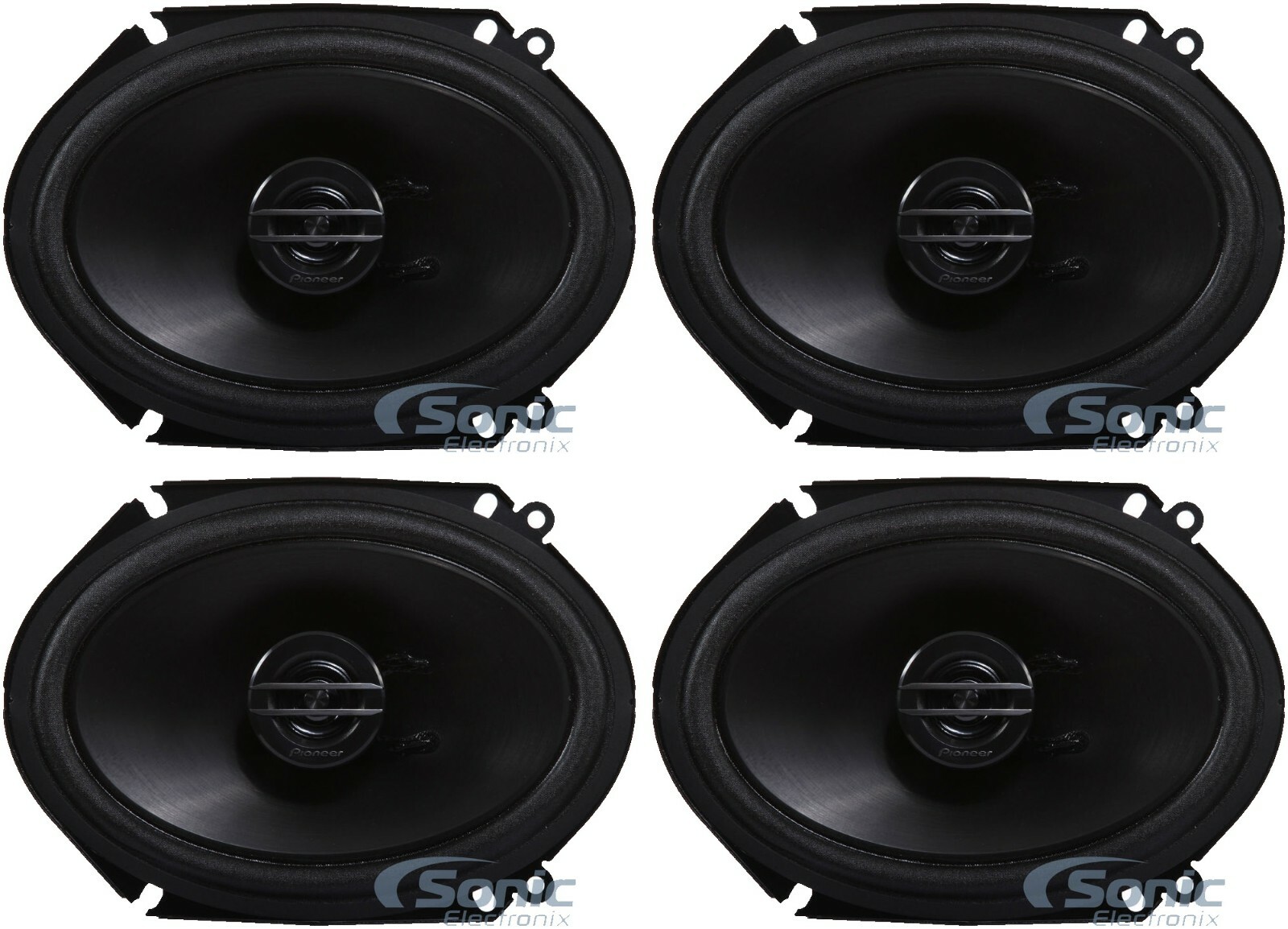 4) Pioneer TS-G6820S 500W Max 6x8\