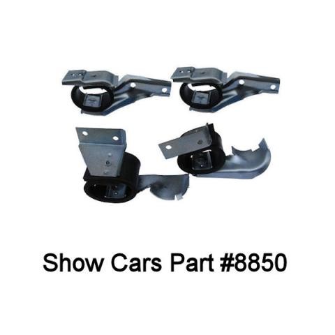 1967 1968 CHEVY IMPALA BEL AIR V8 STATION WAGON EXHAUST PIPES HANGER BRACKET SET