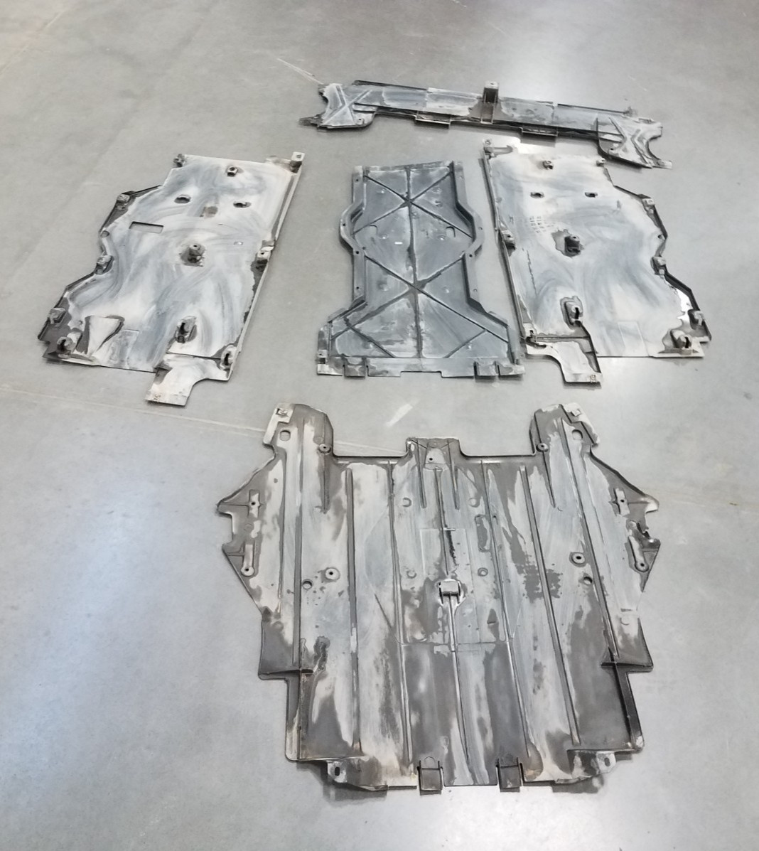 2006 Porsche Cayman S 987 Under Body Splash Panels #1139 A1