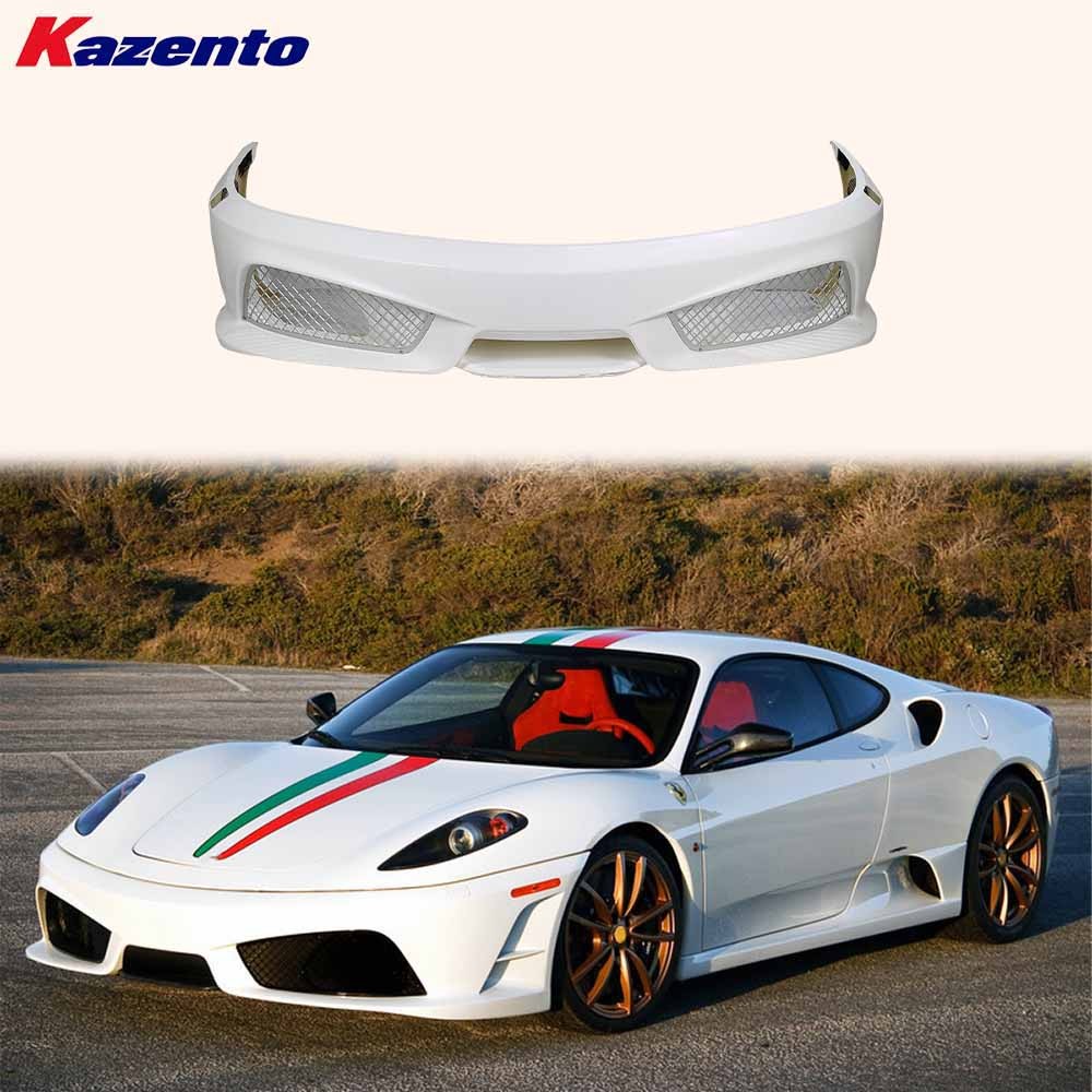 Front Bumper For Ferrari F430 430 2005-09 Scuderia Style Fiberglass Unpainted