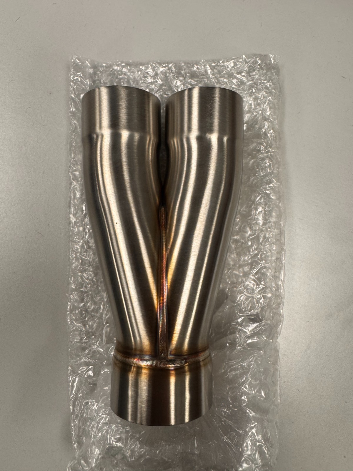 Stainless Steel 2-Into-1 Merge Collector – Dual 1.75 Stainless Steel 2-Into-1 Merge Collector – Dual 1.75