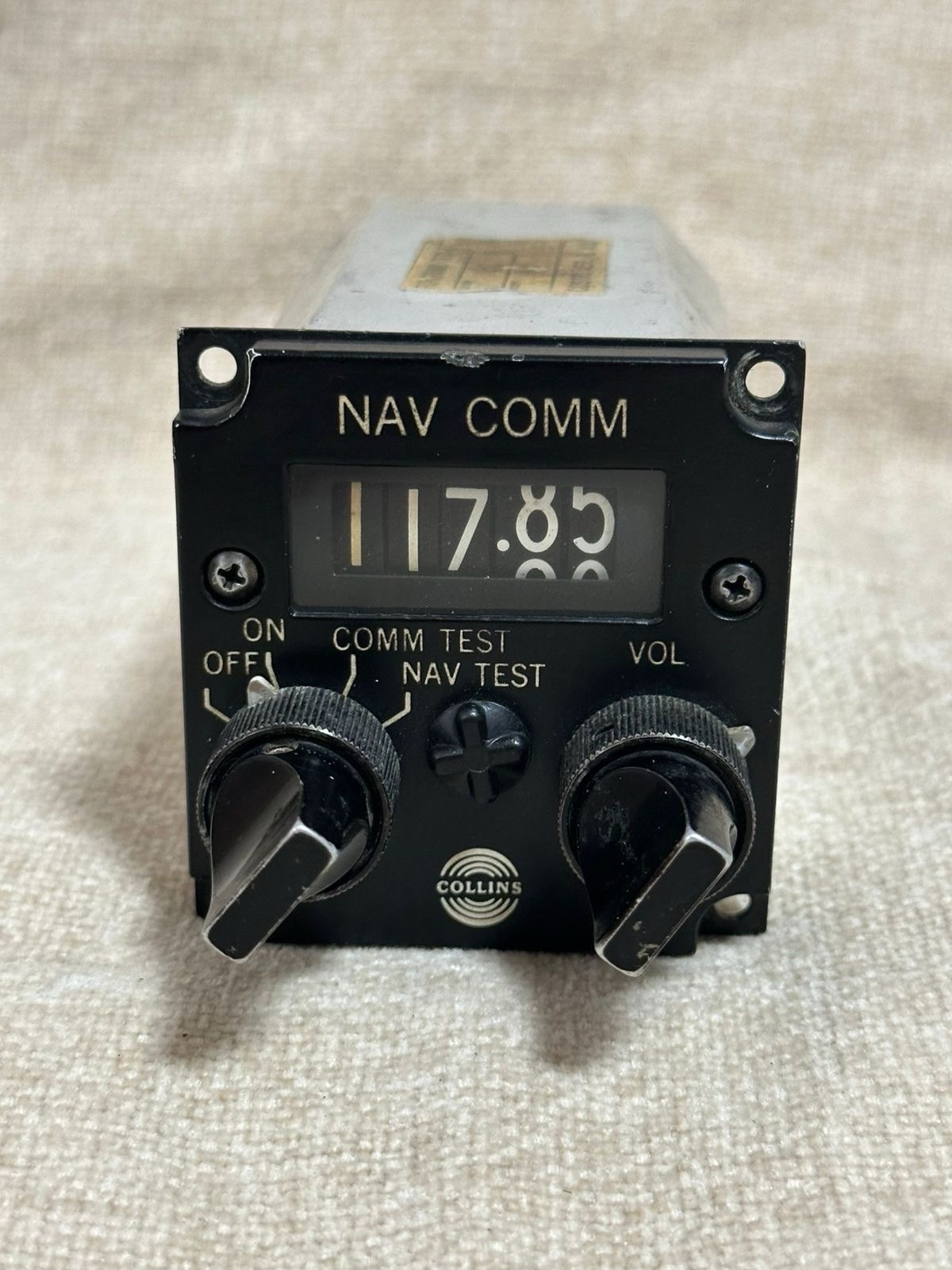 VINTAGE COLLINS 313N-4C VHF CONTROL 522-3615-001