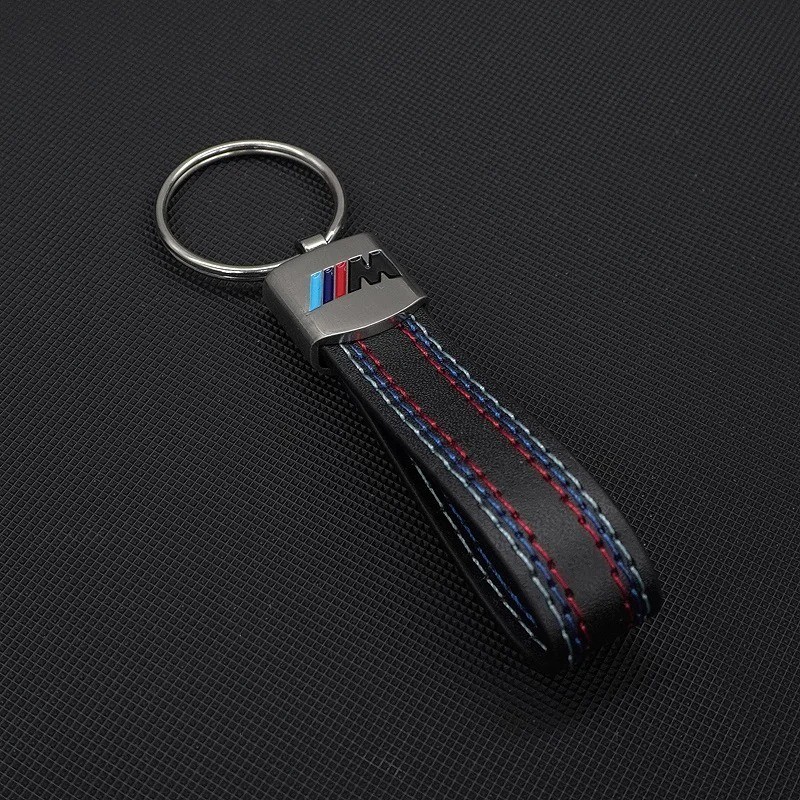 BMW M Performance Keychain Leather /M Logo Strap Key Ring Gift for BMW USA BMW M Performance Keychain Leather /M Logo Strap Key Ring Gift for BMW USA