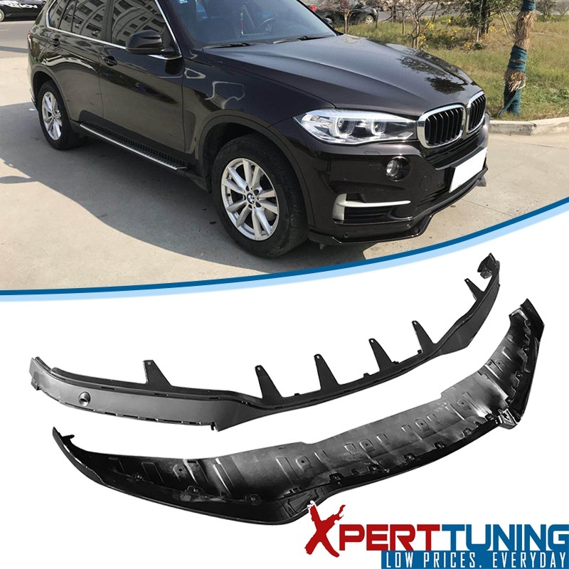 Fits 14-18 BMW F15 X5 Base Aero Front Kits PP Bumper Lip Lower Spoiler MP Style Fits 14-18 BMW F15 X5 Base Aero Front Kits PP Bumper Lip Lower Spoiler MP Style