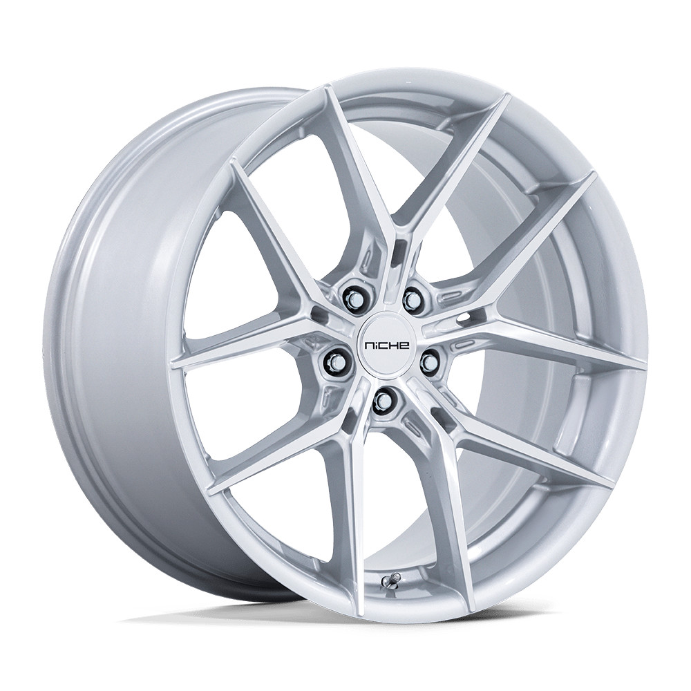 Niche Wheels Prodigy 5 - 20in, 20X9 5X4.5 72 +35 Slv-Mch, 194933362219 Niche Wheels Prodigy 5 - 20in, 20X9 5X4.5 72 +35 Slv-Mch, 194933362219