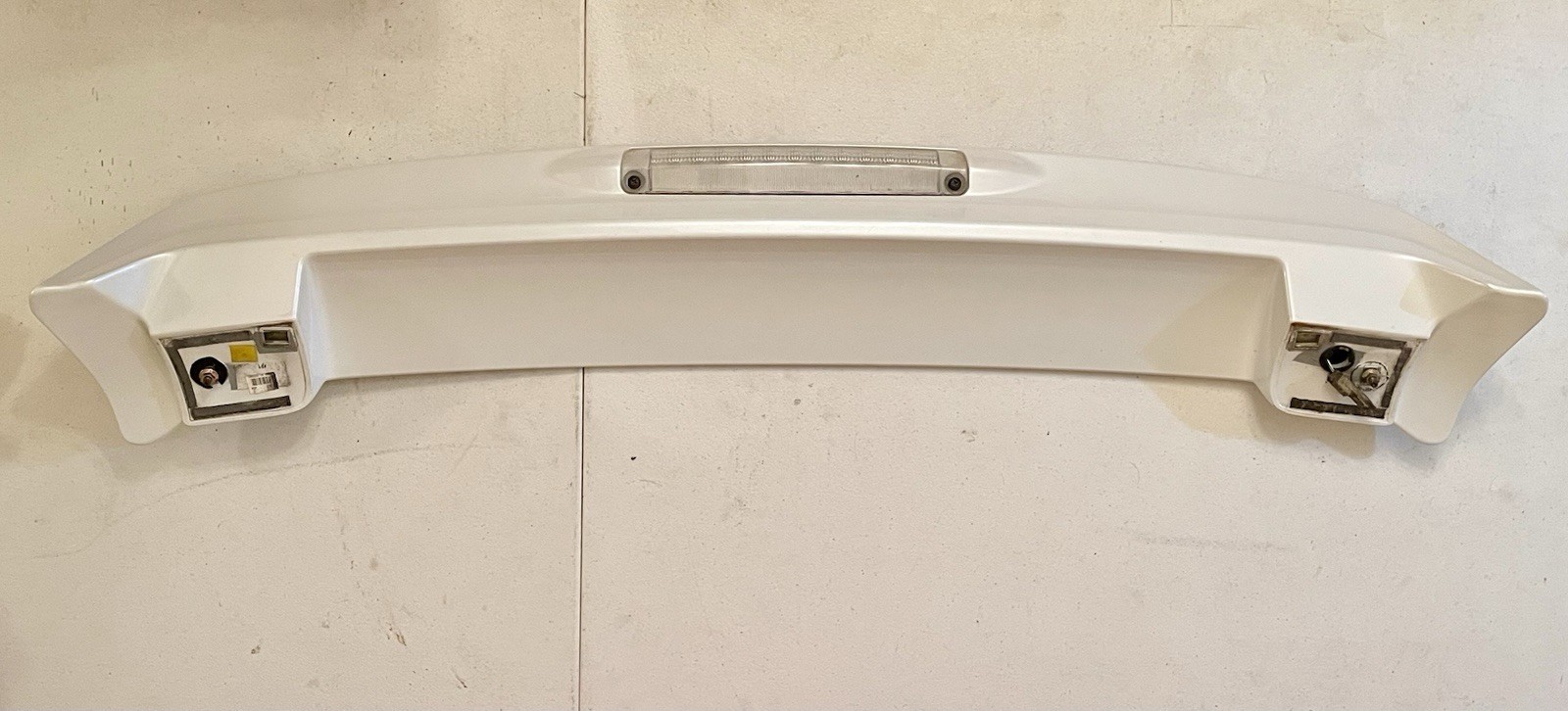 03-09 Lexus GX470 Rear Trunk Tail Gate Spoiler 3rd Brake Light Pearl White OEM