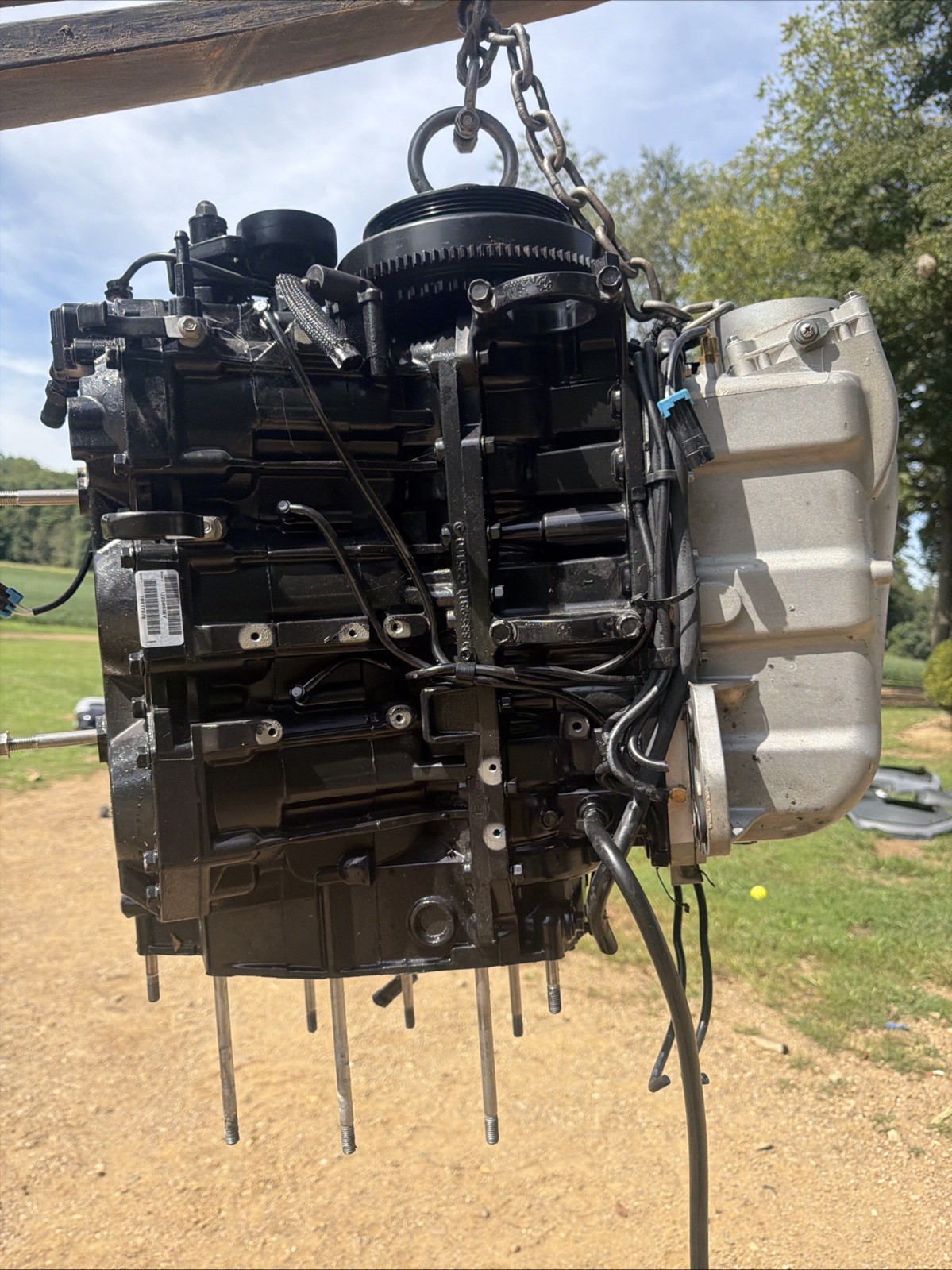 2012 Mercury 3.0L Optimax 225 HP Powerhead Freshwater Running Good Compression 2012 Mercury 3.0L Optimax 225 HP Powerhead Freshwater Running Good Compression