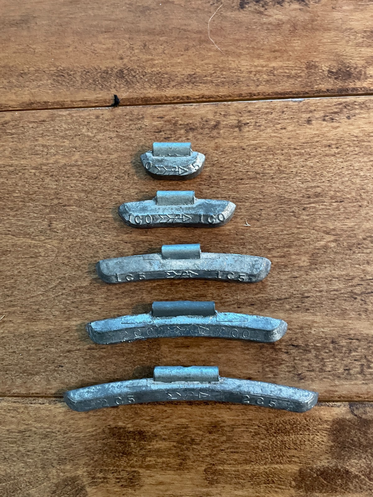 Vintage Wheel Weights Perfect Equipment Company NCRS Correct