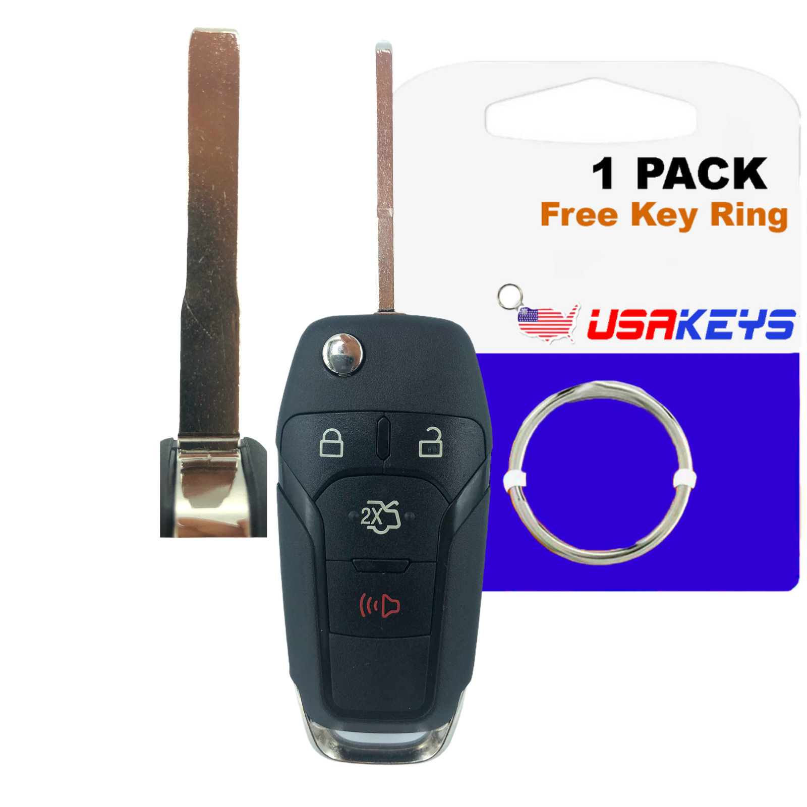 NEW Ford Fusion ​2013 - 2018 Remote Flip Key Fob FCC ID: N5F-A08TAA 128 BIT