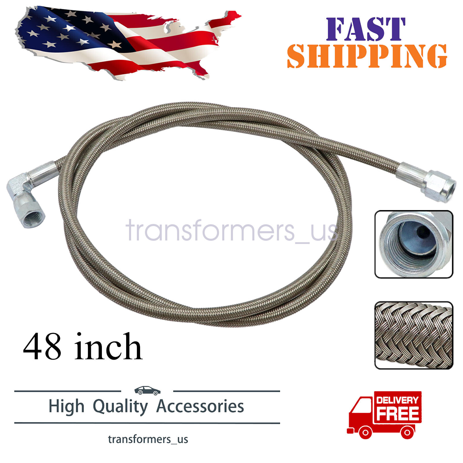 Turbo Oil Feed Line 48