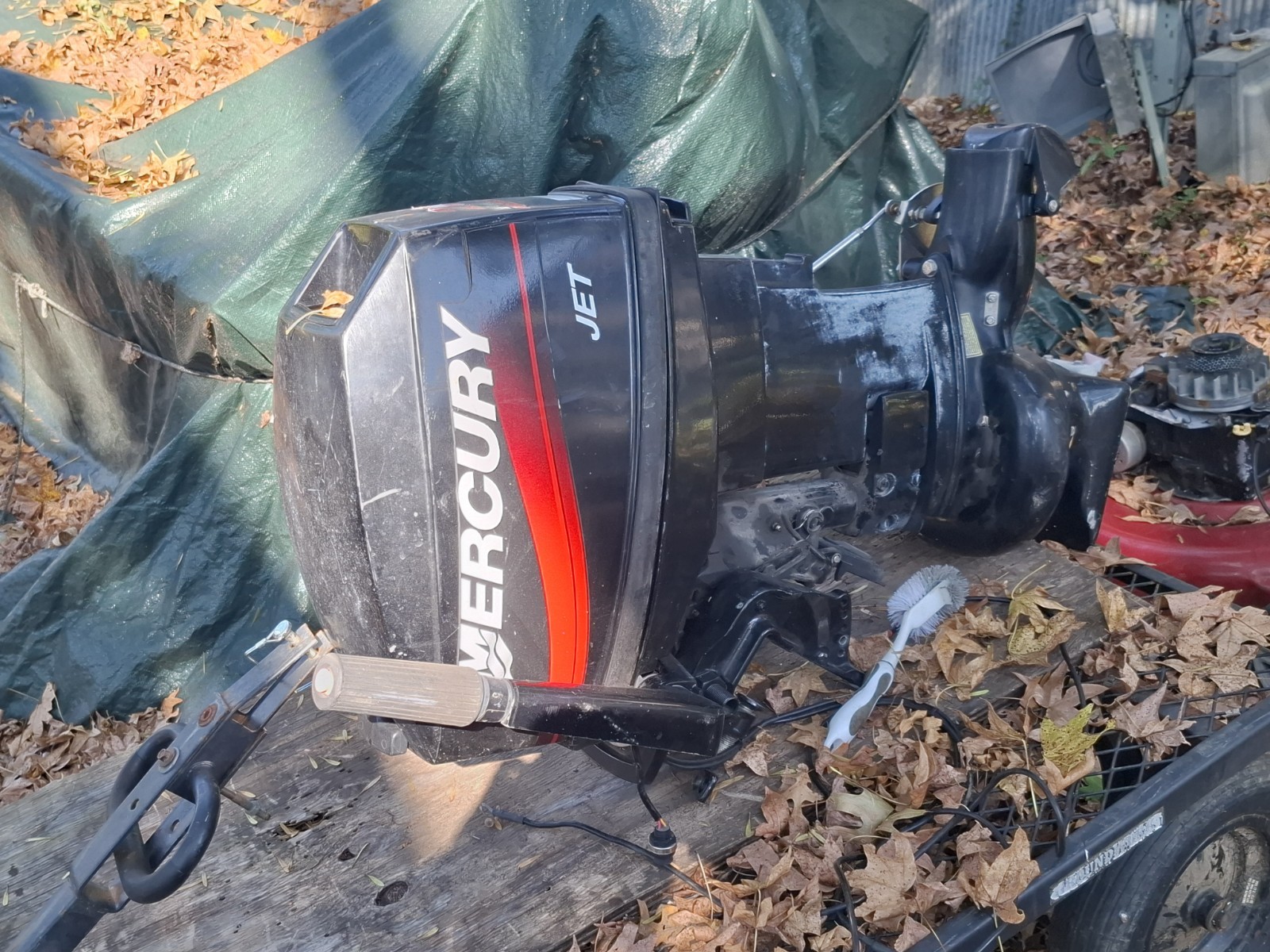 Mercury 20 HP Jet Outboard Motor 2 Stroke Boat Engine 20HPUsed Mercury 20 HP Jet Outboard Motor 2 Stroke Boat Engine 20HPUsed
