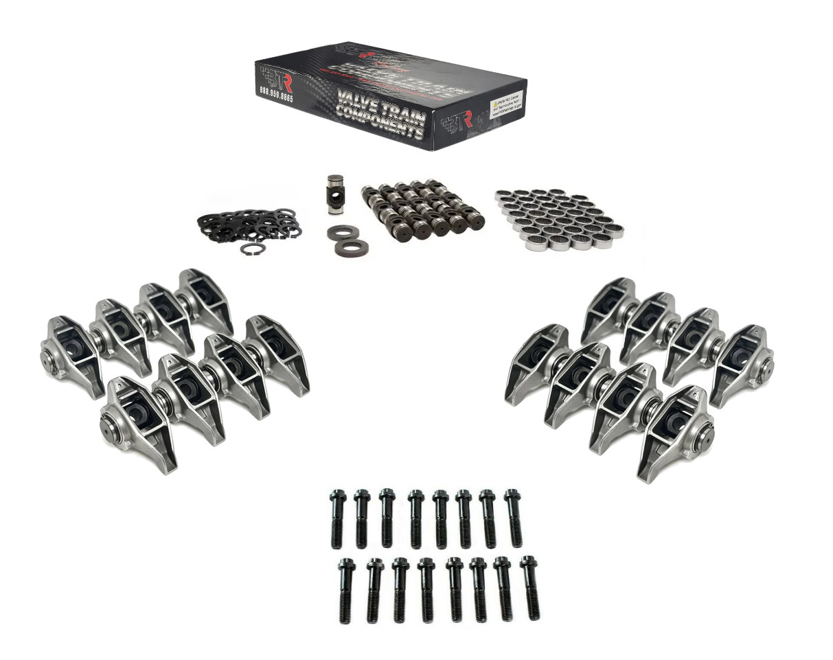 Chevrolet Gen III IV Rocker Arms w/ Brian Tooley BTR Trunion Kit Installed