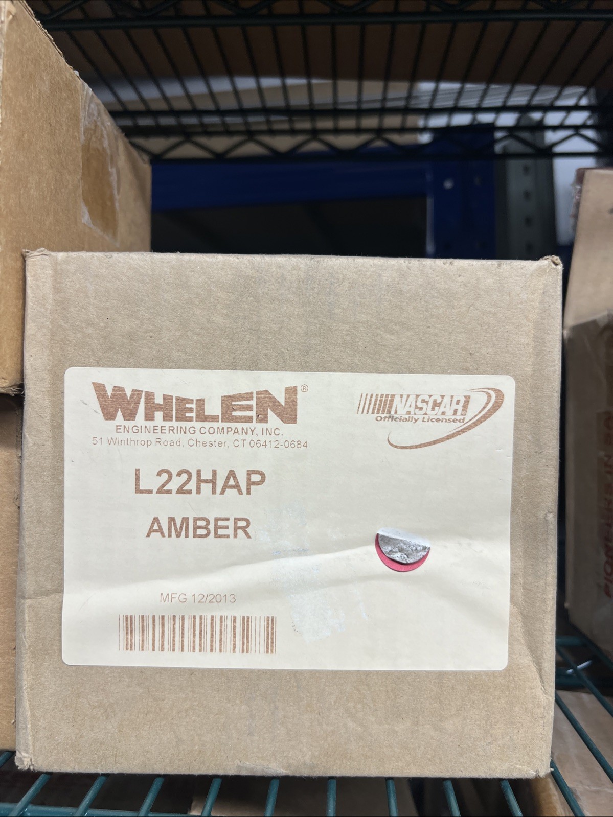 Whelen L22HAP amber beacon