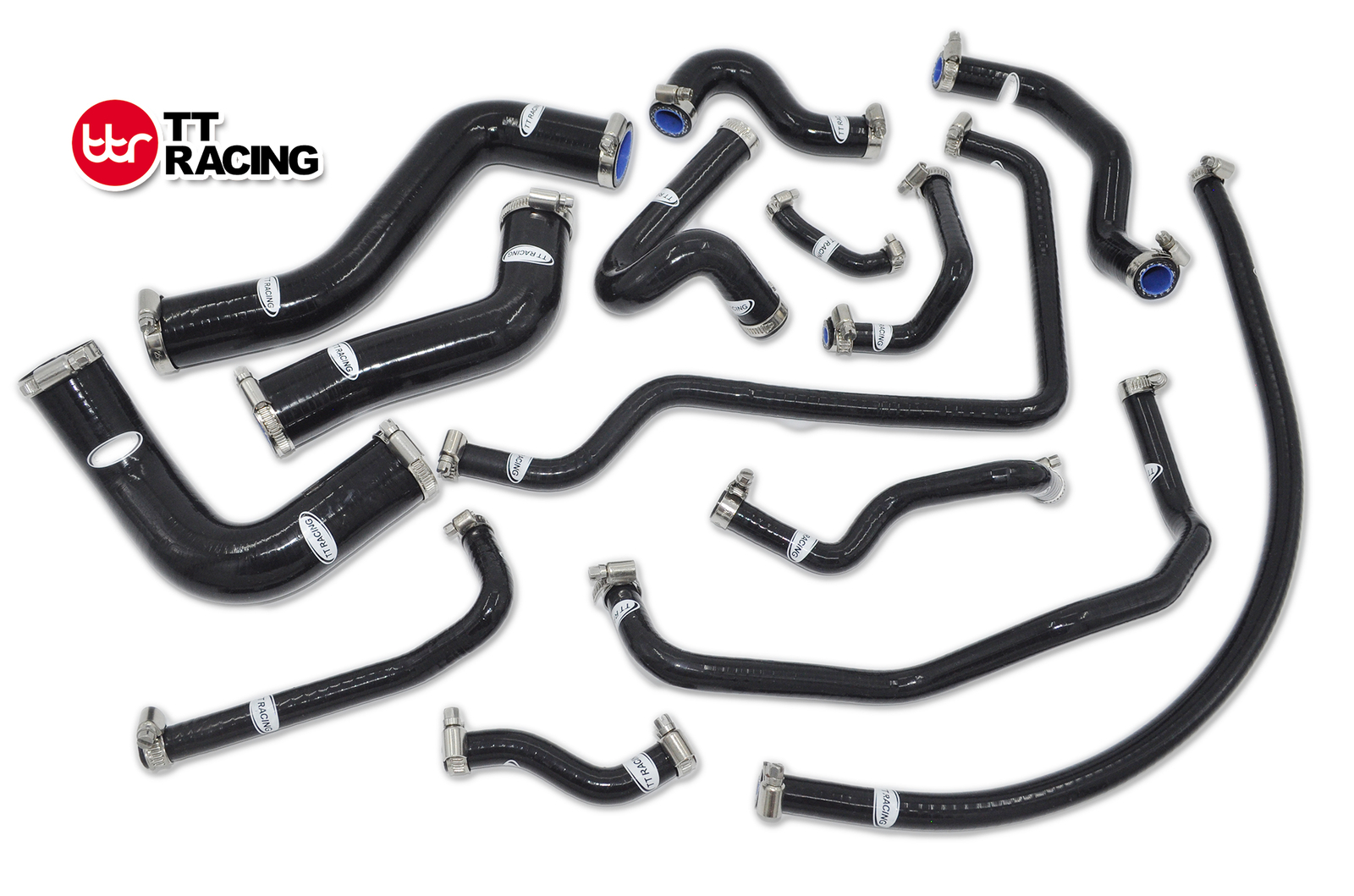 Silicone Coolant/Breather Hoses fits Mazda Mx5 1.6 MK1 NA Radiator \'89-\'98  BK.