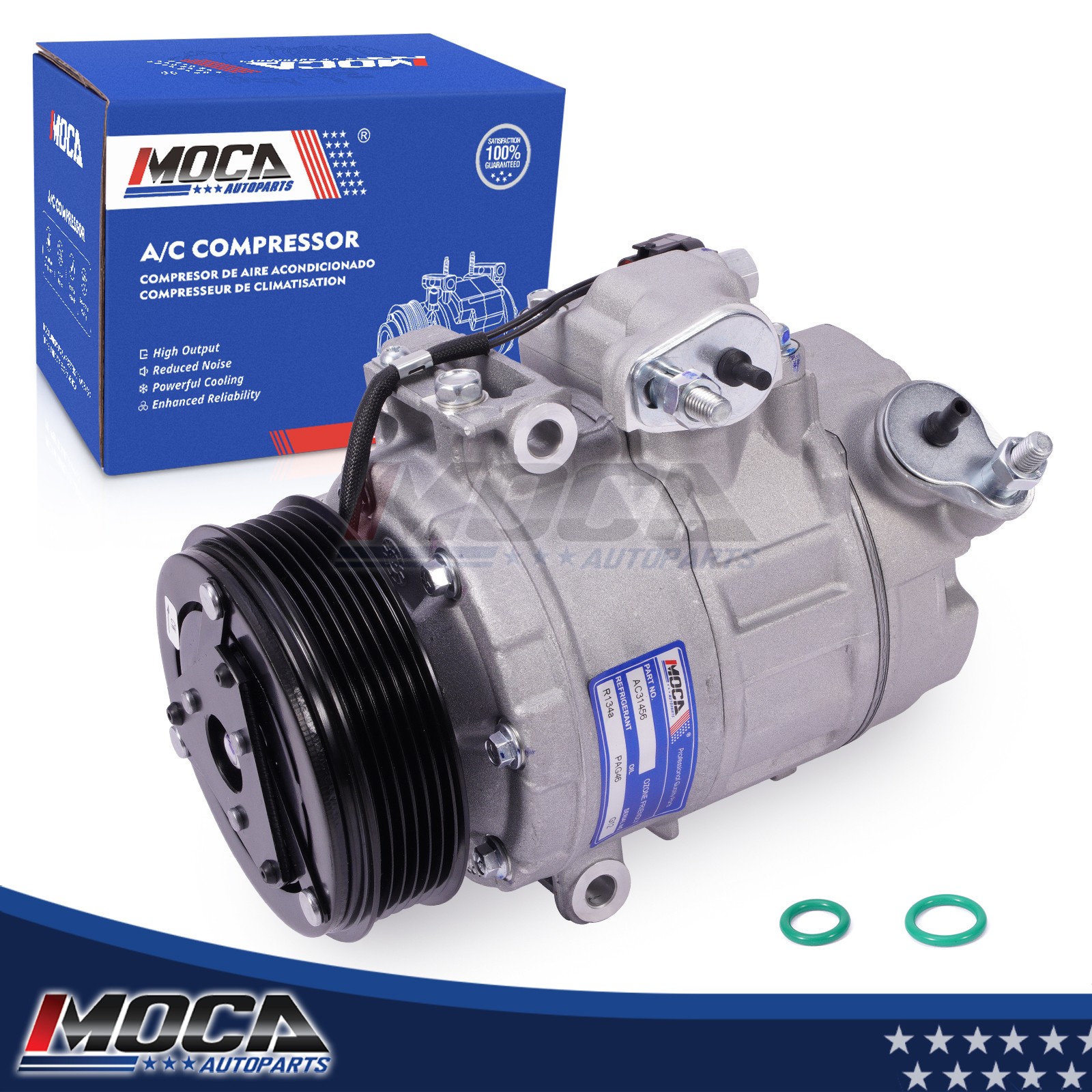 AC Compressor for 11-15 Ford Explorer 3.5L 13-15 Police Interceptor Utility 3.7L