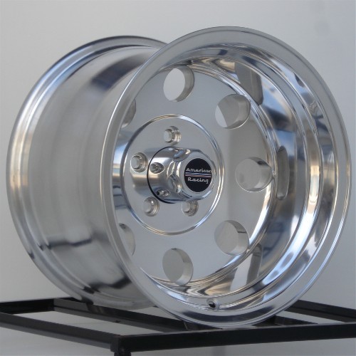 1 15 inch Polished Wheel Rim American Racing Baja AR172 AR1725173 5x5 15x10