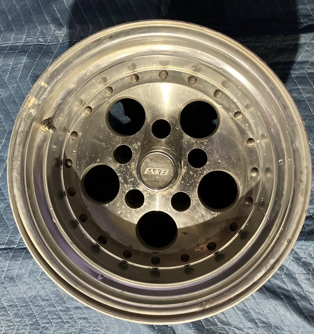 Vintage Classic Enkei Gambler/Champ 500 Style 15 X 8” Aluminum Wheel 5x5 Lug Vintage Classic Enkei Gambler/Champ 500 Style 15 X 8” Aluminum Wheel 5x5 Lug