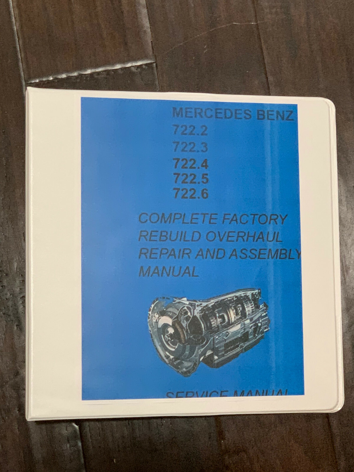 Mercedes 722.2 722.3 722.4 722.5 722.6 Transmission Service Repair binder  OEM