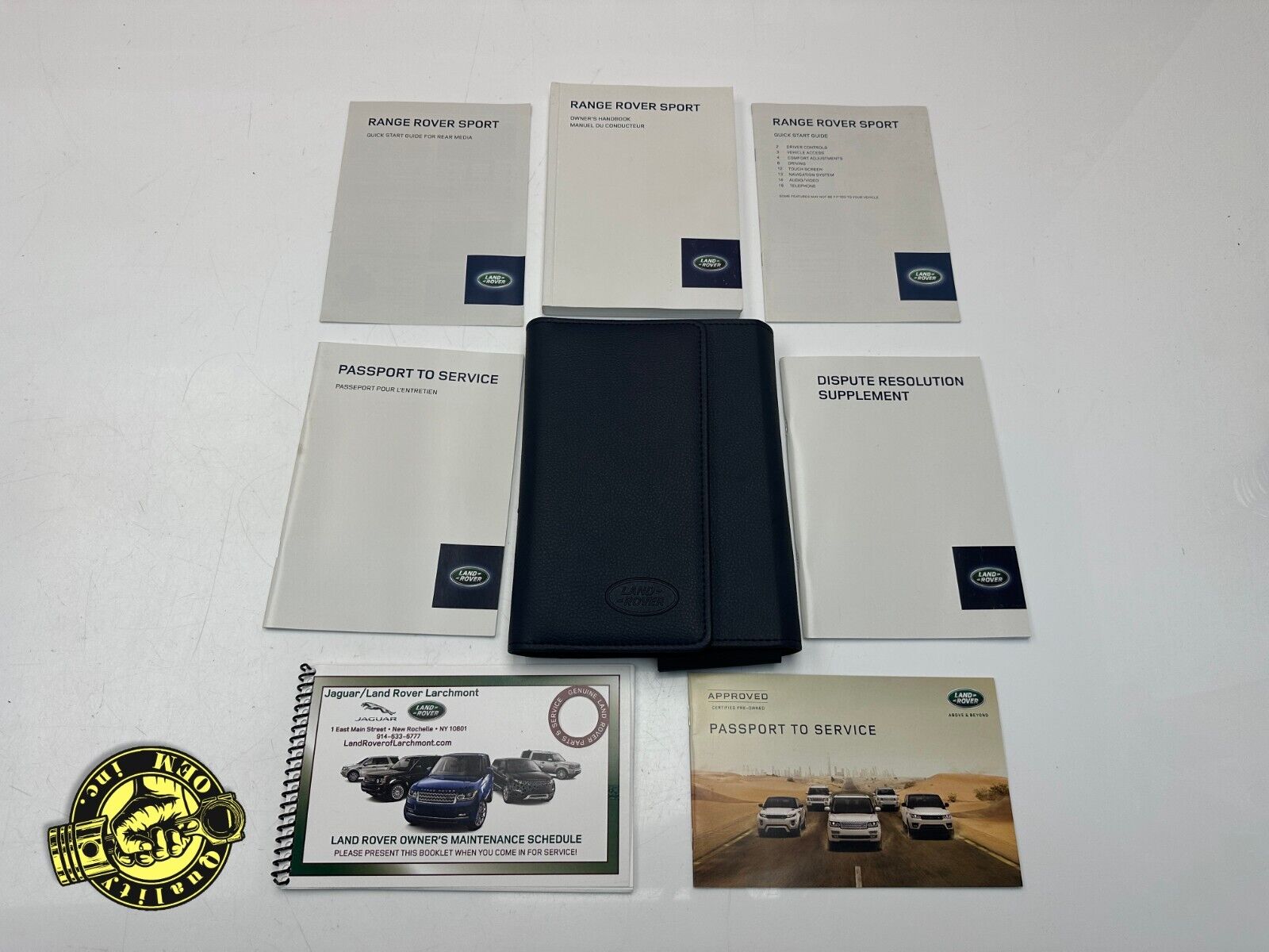 2014-2017 LAND RANGE ROVER SPORT  - OWNERS OPERATOR MANUAL GUIDE + CASE OEM