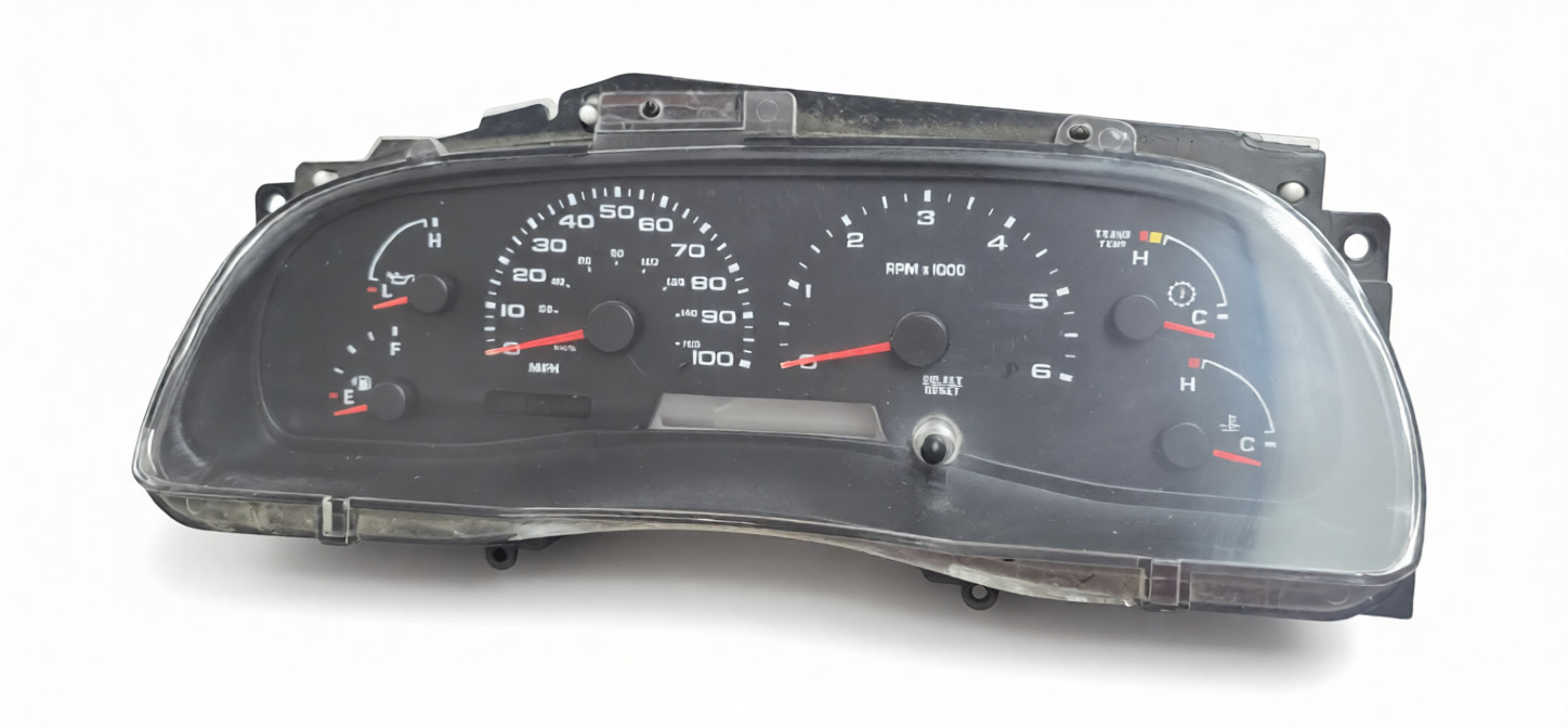 2003 Ford F250 F350 Super Duty Speedometer Gauges Cluster MPH Automatic Gasoline 2003 Ford F250 F350 Super Duty Speedometer Gauges Cluster MPH Automatic Gasoline