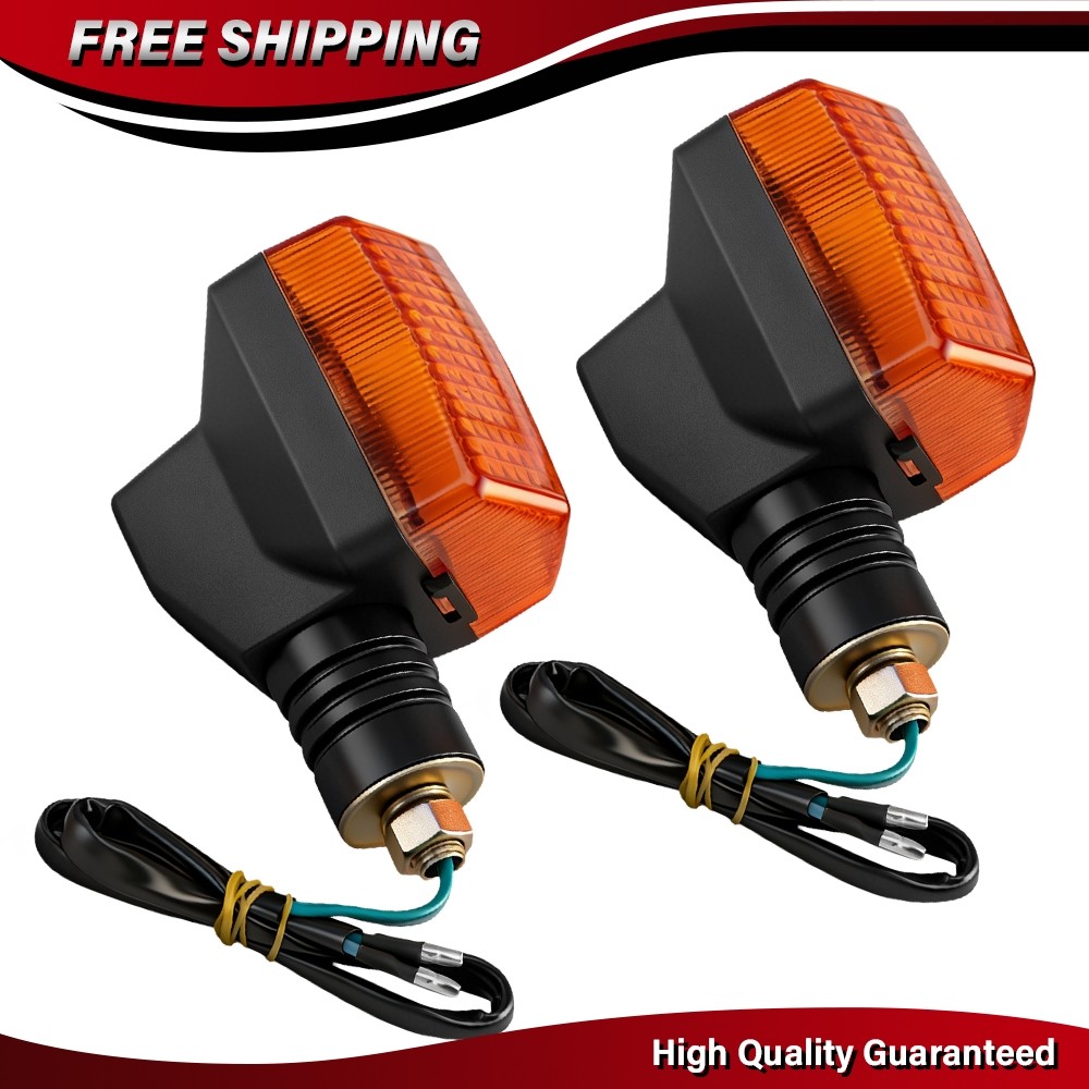2X Motorcycle Turn Signal Light Lamp For Honda XL250R 1984-1987 XL350R 1984-1985