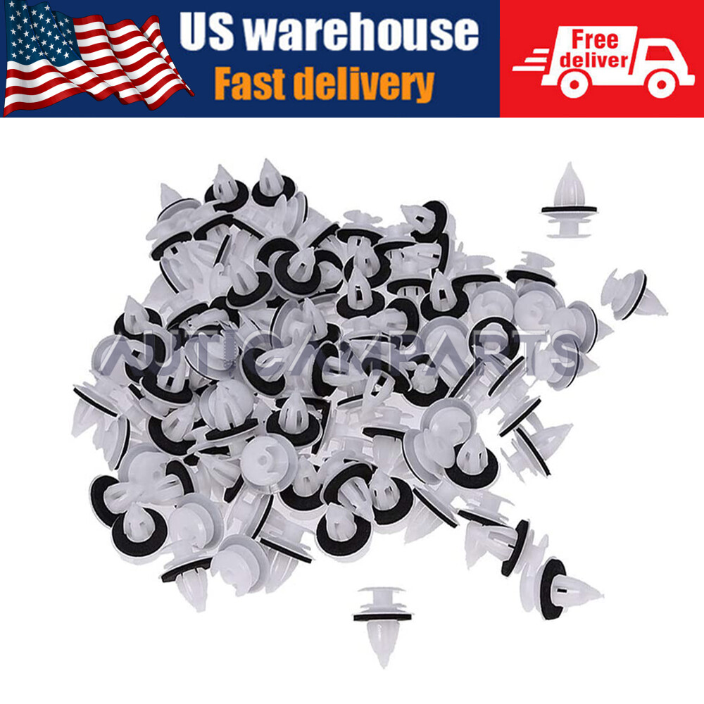 51411973500 100x Door Panel Clips For BMW 3/5/7 E36 E34 E46 E38 E39 X5 M3 M5 Z3